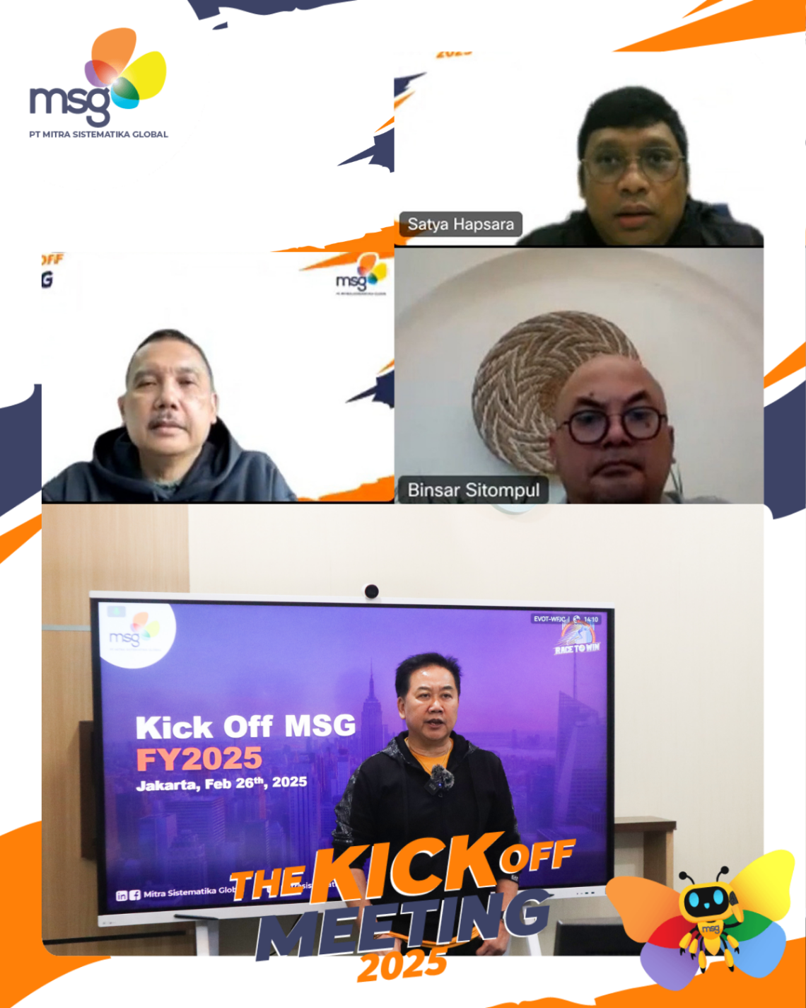 Kick Off Meeting 2025 Mitra Sistematika Global