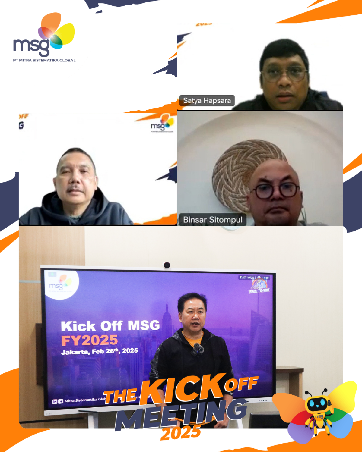 Kick Off Meeting 2025 Mitra Sistematika Global